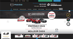 Desktop Screenshot of mazdadesherbrooke.com
